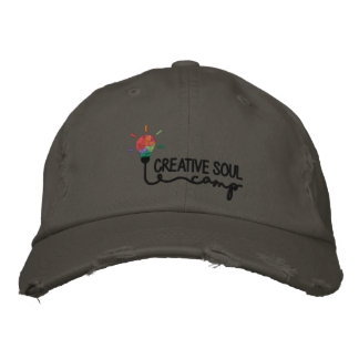 Kreatives Soul-Lager beunruhigte Kappe - Grau