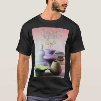 Kreativität geht nie über die Wasserfarbe hinaus, T-Shirt