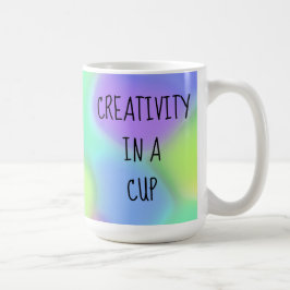 Kreativität in einer Cups-Tasse Kaffeetasse