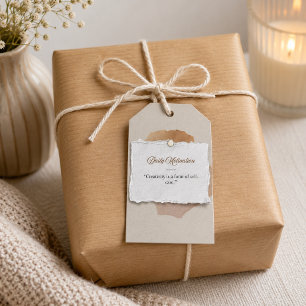 'Kreativität ist eine Form der Selbstfürsorge.' Du Geschenkanhänger