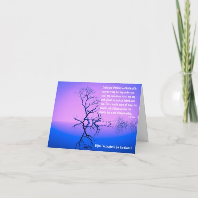 Kreativität Karte (Vorderseite)