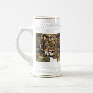 Kreativität macht alles heller bierglas