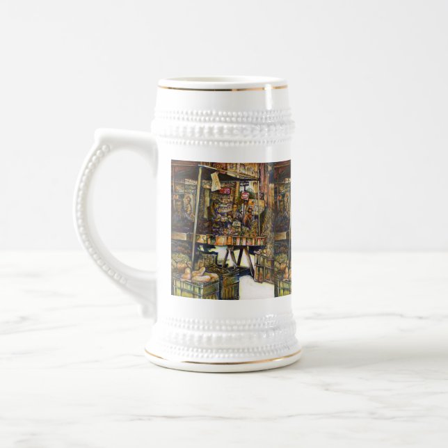Kreativität macht alles heller bierglas (Links)
