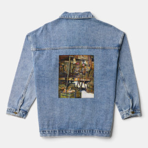 Kreativität macht alles heller jeansjacke