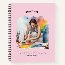 Kreativität Positive Bejahung Notizbuch