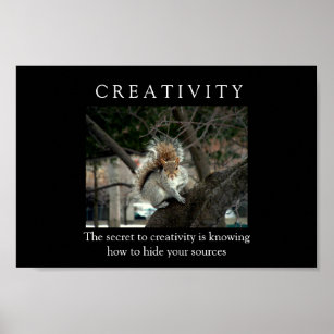 Kreativität Poster