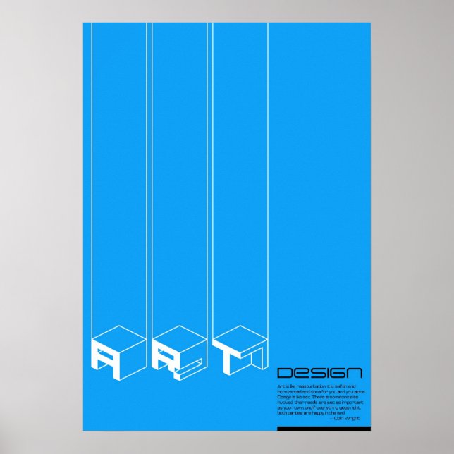 Kreativposter Poster (Vorne)