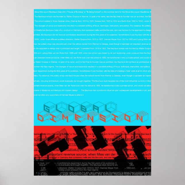 Kreativposter Poster (Vorne)