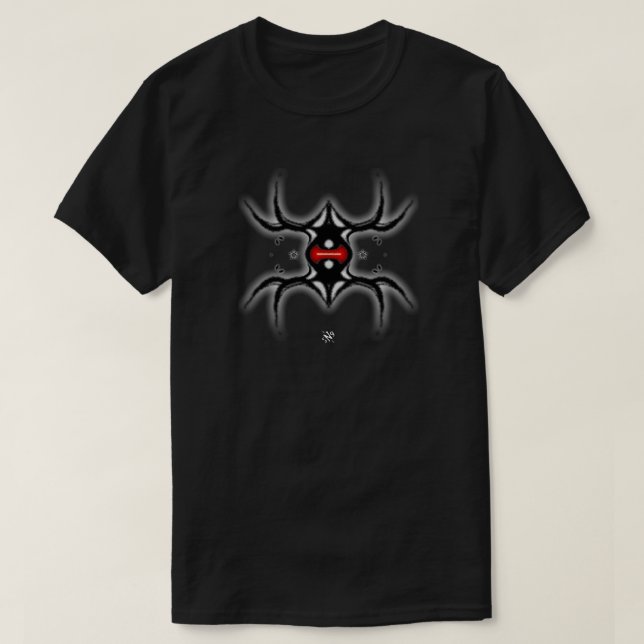 Kreatur aus der Weltraumskizze T-Shirt (Design vorne)