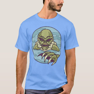Kreatur aus einer Lagune Ikonisches Horror-Monster T-Shirt