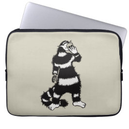 Kreatur-Skelett-Handschuhmaske Laptopschutzhülle