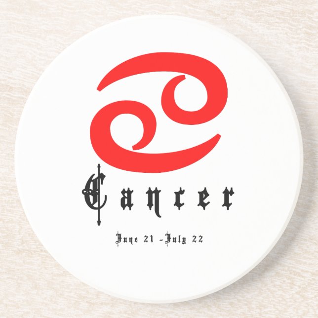 Krebs, 21. Juni - 22. Juli Untersetzer (Vorne)