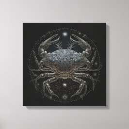 Krebs - 21. Juni bis 22. Juli Canvas Print Leinwanddruck