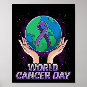 Krebs am Weltkrebstag - Geschenkideen Poster