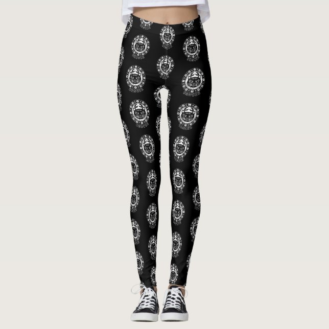 Krebs (Art 2) KatzenLeggings Leggings (Vorderseite)