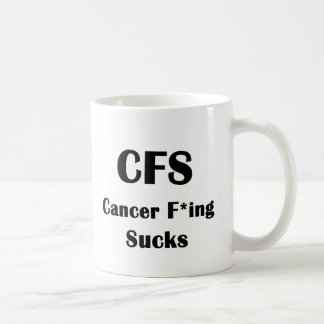 Krebs-Ausflippen ist zum Kotzen Kaffeetasse