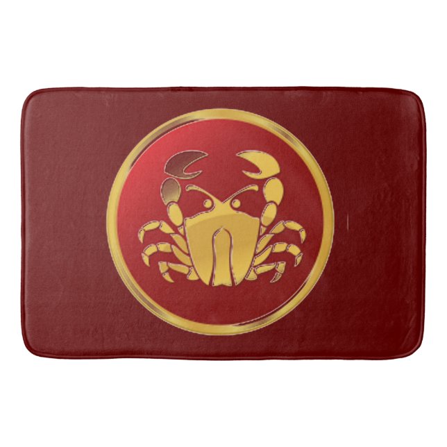 Krebs Badematte (Vorderseite)