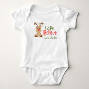 Krebs bei Kindern. Custom Christmas Baby Bodysuit Strampler