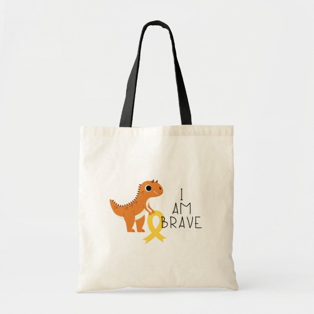 Krebs bei Kindern. Ich bin tapfer. Tasche und Beut (Vorne)