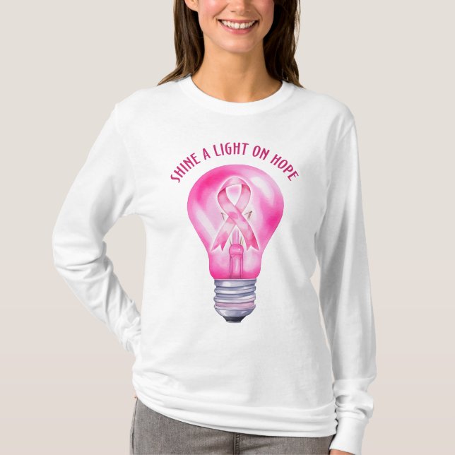 KREBS-BEWUSSTSEIN UND PRÄVENTION T-Shirt (Vorderseite)