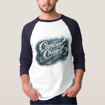 Krebs Chaos | Moody Moon Zodiac Astrologie-Shirt