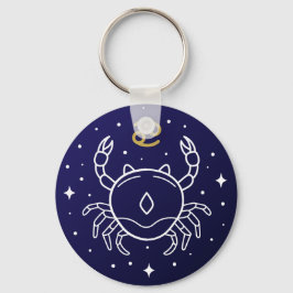 Krebs das Krebszeichen Zodiac Schlüsselanhänger
