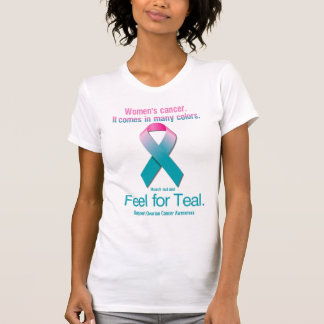 Krebs der Frauen. Er kommt in viele Farben T-Shirt
