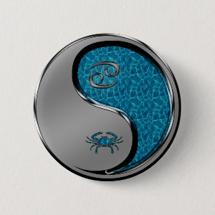 Krebs der Krebs Button