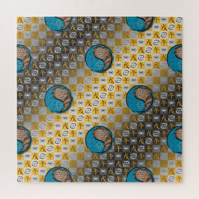 Krebs & Erde Pferd (Vertikal)