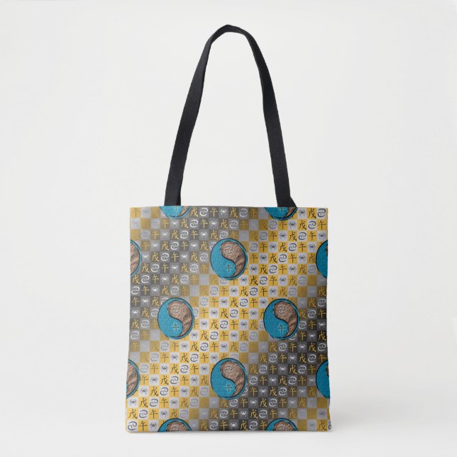 Krebs & Erde Pferd Tasche (Vorderseite)
