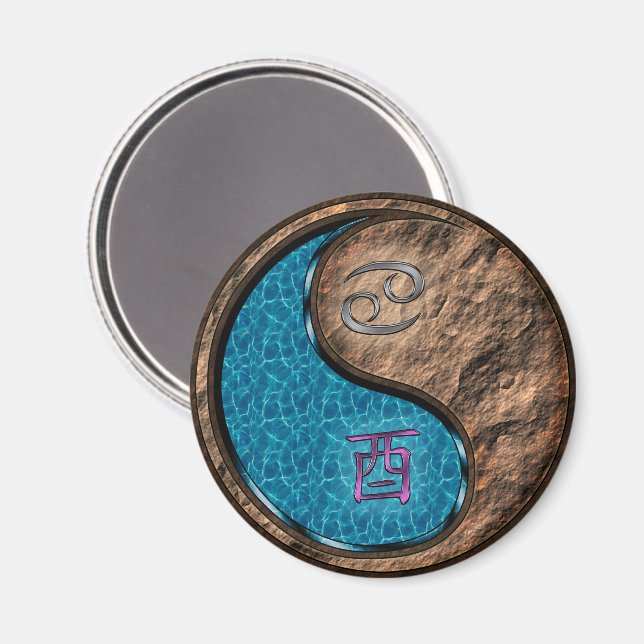 Krebs & Erdhahn Magnet (Vorderseite/Rückseite)