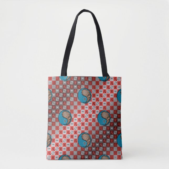 Krebs & Erdtiger Tasche (Vorderseite)
