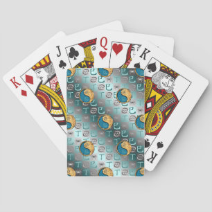 Krebs & Feuer Schlange Spielkarten