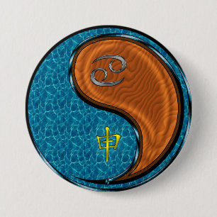 Krebs & Holz Affe Button
