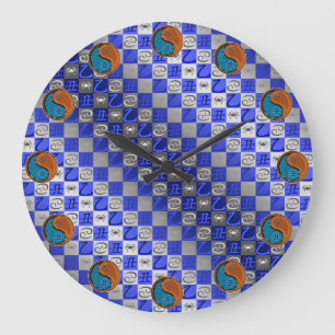 Krebs & Holz Ochse Große Wanduhr