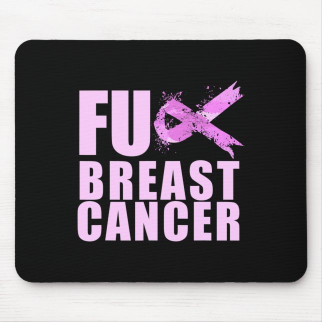 Krebs im Brustkrebs Mousepad (Vorne)