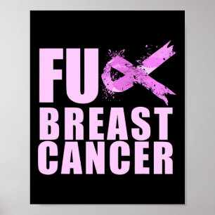 Krebs im Brustkrebs Poster