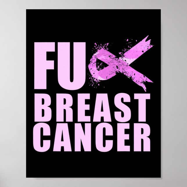 Krebs im Brustkrebs Poster (Vorne)