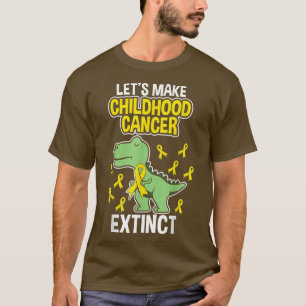Krebs im Kindesalter Aussterben Dinosaurier Dino P T-Shirt