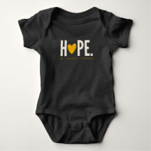 Krebs im Kindesalter HOPE Baby Bodysuit Ein Stück