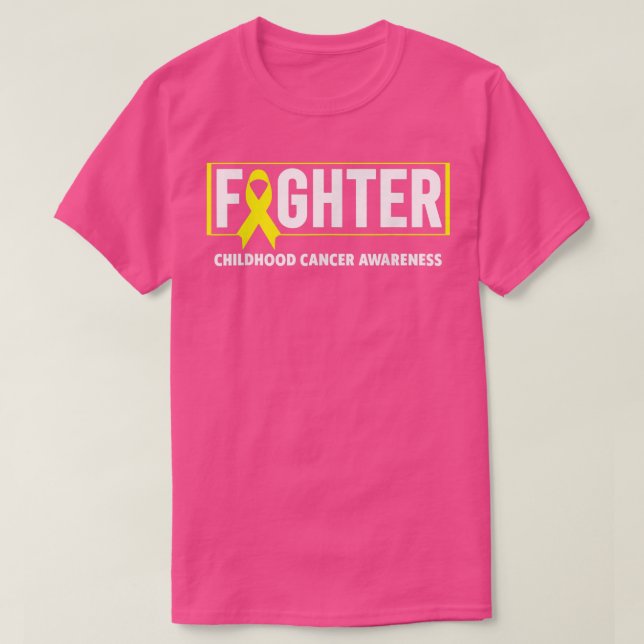 Krebs im Kindesalter - Kampf gegen Krebs im Kindes T-Shirt (Design vorne)