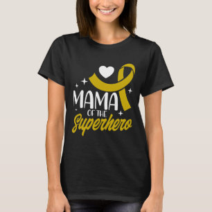 Krebs im Kindesalter Mama eines Superhelden Band T-Shirt