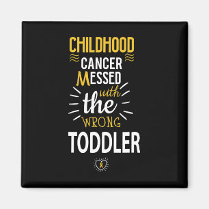 Krebs im Kindesalter mit dem wrog Kleinkind-Krieg Magnet