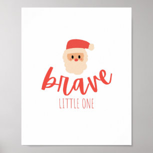 Krebs im Kindesalter mutig Weihnachtsgeburten Poster