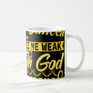 Krebs im Kindesalter T-Shirt Gott behalte mich sta Kaffeetasse