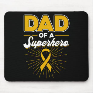 Krebs im Kindesalter Vater eines Superhelden Mousepad