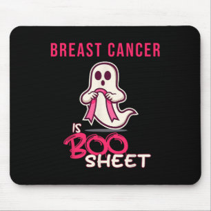 Krebs ist der Monat des Bootschild-Bewusstseins Mousepad