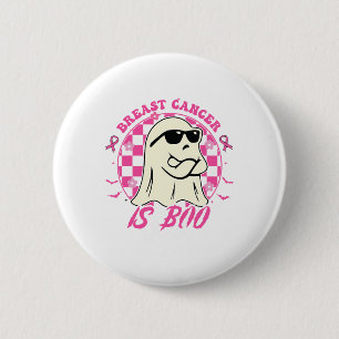 Krebs ist ein boomfähiges Halloween-Brustkrebs Awa Button