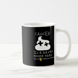 Krebs ist eine große Fettleibigkeit bei Kindern Kaffeetasse