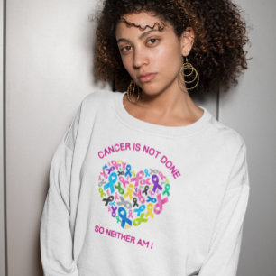 Krebs ist noch nicht besiegt sweatshirt